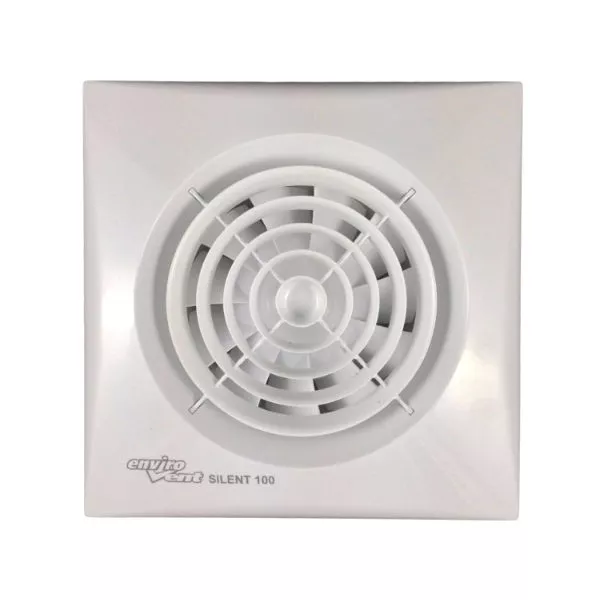 Envirovent SIL100T SILENT-100T Timer Extractor Fan for Bathroom or Toilet