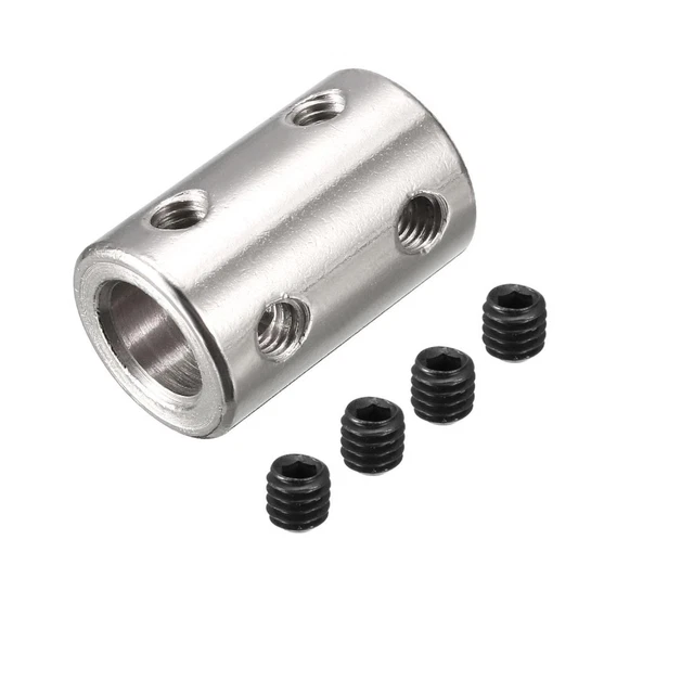 Giunto Flessibile Per Albero 6mm - In Alluminio E TPU Per Encoder, Motori Passo-Passo, Servomotori - Max 8000 RPM - Foto 3