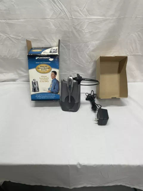Planteonics CS50 Wireless Headset Phone System. Not Tested.