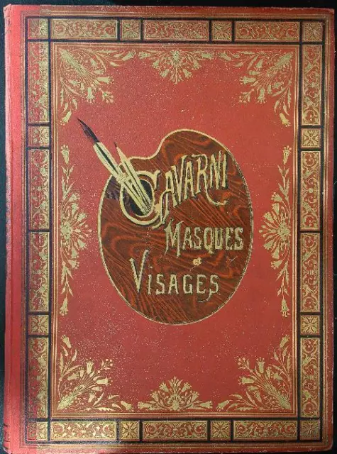 Masques Et Visages Gavarni Calmann Levy 0  Rilegato