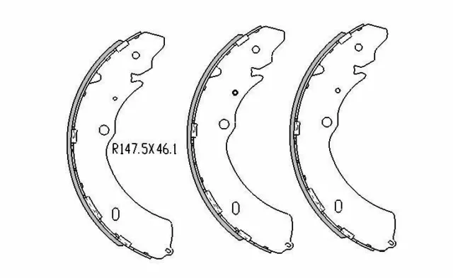 REAR BRAKE DRUMS+ SHOES for Holden Rodeo RA RB All 295mm 11/02-2008 RDA6558 3