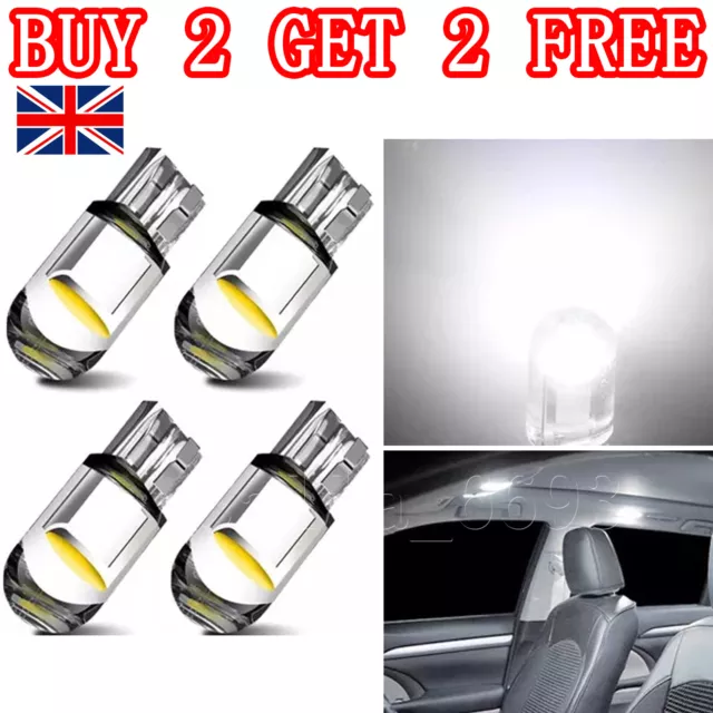 T10 501 Led Car Side Light W5w White Bulbs Error Free Canbus Xenon Sidelight