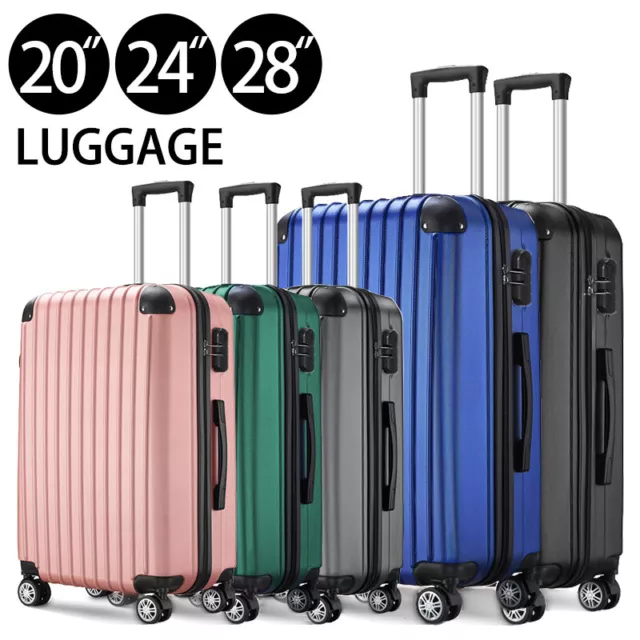 Luggage Set Suitcase Sets 1/2/3pc Carry On Hard Case Lightweight