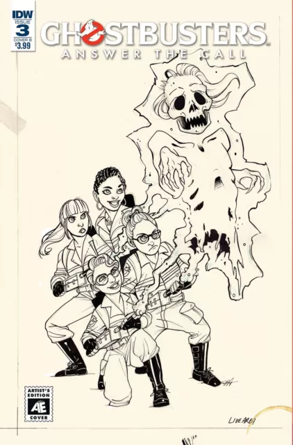 Ghostbusters Answer The Call #3 (Cvr B Hickman) Idw Publishing Comic Book
