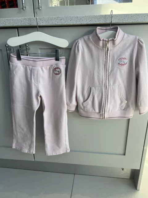 Authentic Baby girls Gucci Baby Pink tracksuit set age 24 months/2 Years