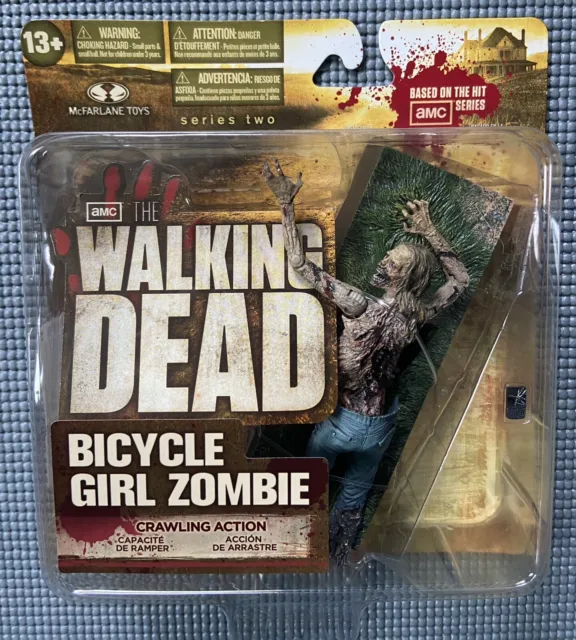 McFarlane The Walking Dead TV Series 2 Bicycle Girl Zombie Action Figure 2012