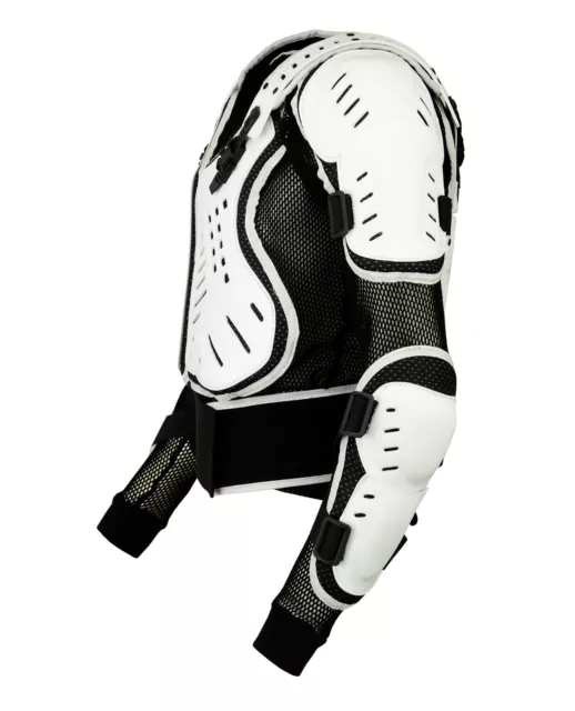 Adult White Motocross Body Armour Bikequad Protective Enduro Bionic Quad Jacket 3