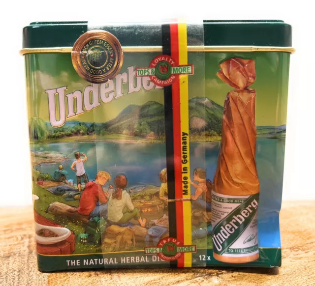 12 Underberg Bitters & Tin, 2019 Collection Edition ***Dented***See Pictures***