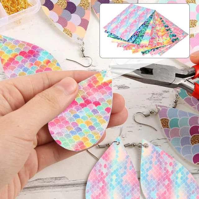 10 Pcs Selber Machen Stoff PU- Handwerk Stoff Selbstgemacht