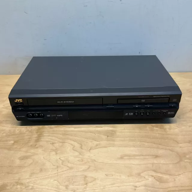 JVC DVD VCR Combo VHS HiFi Player HR-XVC26U TESTED - WORKING NO Remote ...