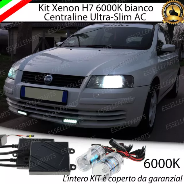 Kit Xenon Xeno H7 Ac 6000K 35W Specifico Fiat Stilo No Error Con  Garanzia