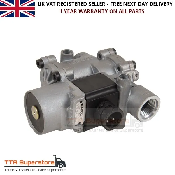 Genuine Wabco 4721950550 - ABS Solenoid Modulator Valve