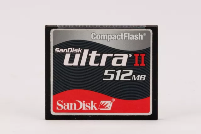512MB Sandisk Ultra II Compact Flash Cf Carte
