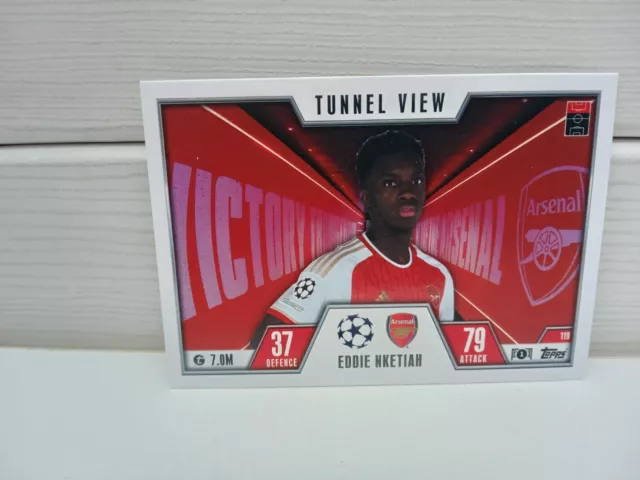 Topps Match Attax - 23/24 - Eddie Nketiah - FC Arsenal - Tunnel View
