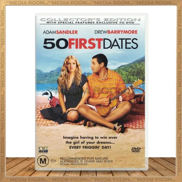 DVD Movie | 50 First Dates (2004) | Adam Sandler; Drew Barrymoore; Sean Astin