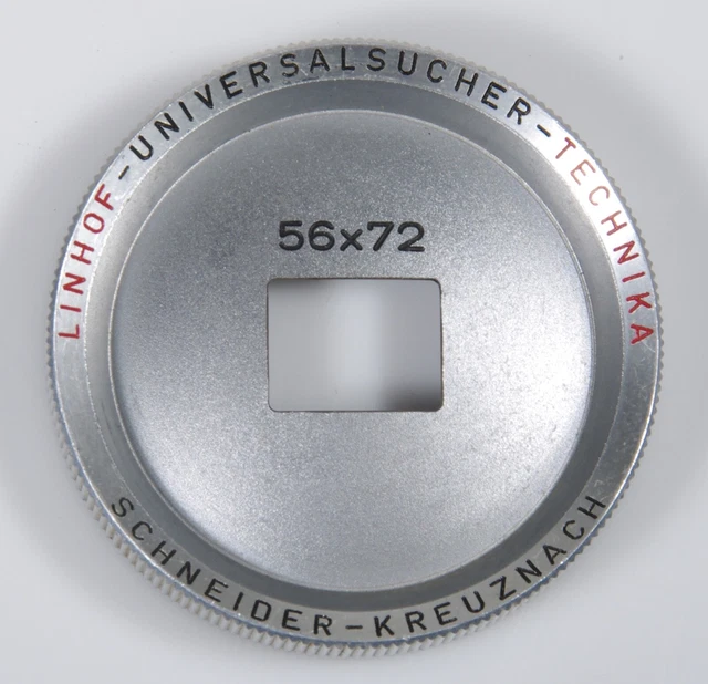 Cache Viseur Linhof 6x9 Pour Biogon 75mm – Mask Pour Linhof View Finder