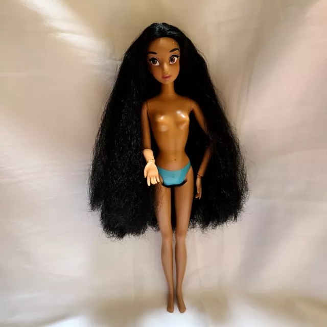 Disney Aladdin Princess Jasmine Barbie Doll Nude W Articulated