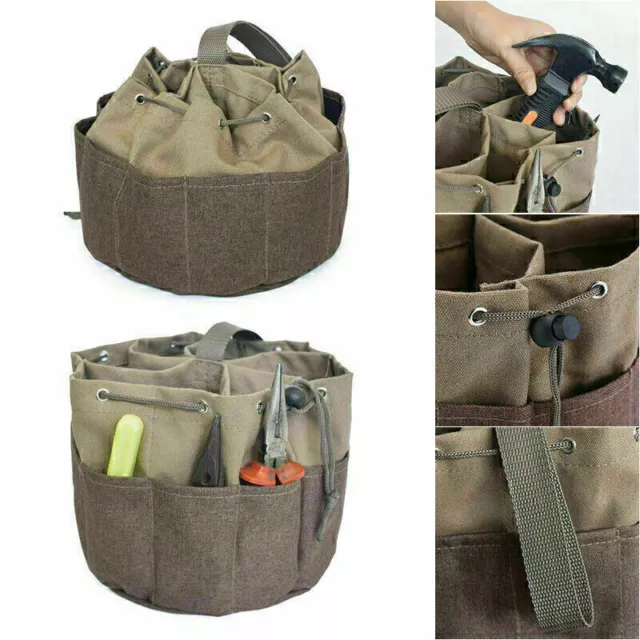 Portable Storage Bag Tool Bag Parachute Organizer with DrawstringLOVE