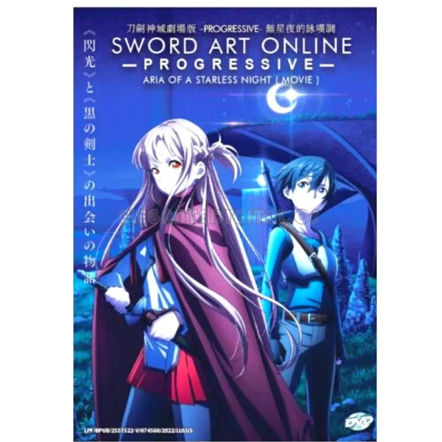 DVD ANIMÉ SWORD Art Online Movie : Progressive-Aria Of A Starless Night