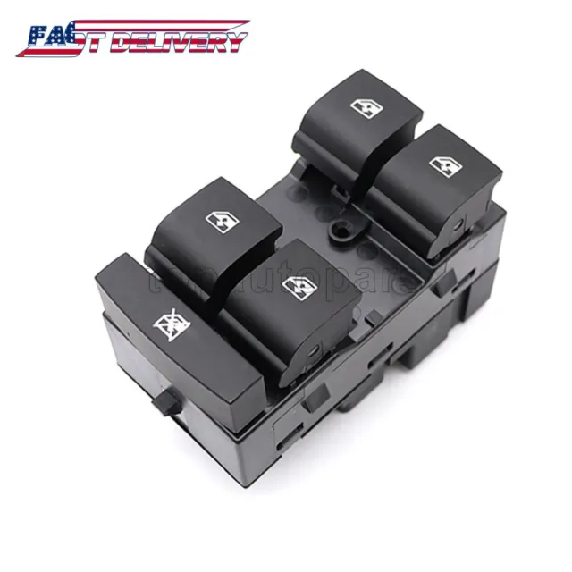 Front Left Driver Side Master Power Window Switch for Chevrolet Sonic 2012-2016