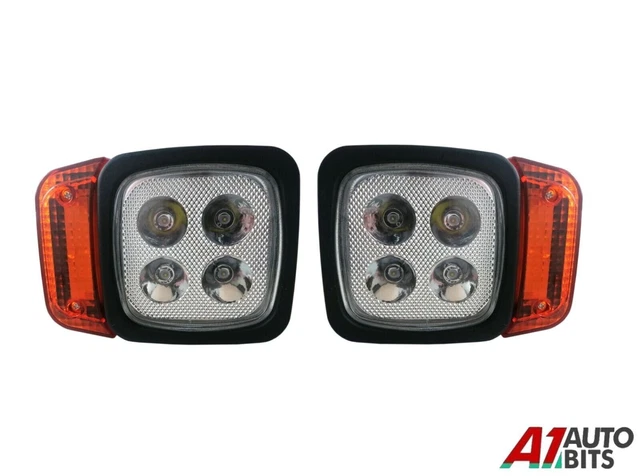 Fastrac Rear Lamp Led FRONT LED HEADLIGHT Headlamp For JCB Fastrac Vibromax VM Tractor 2 ...