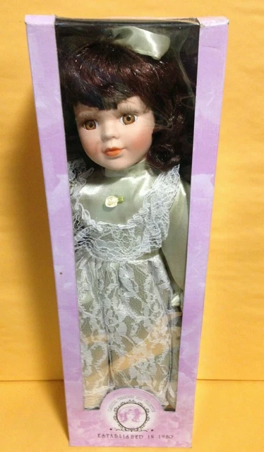 Treasures in lace sales genuine porcelain doll