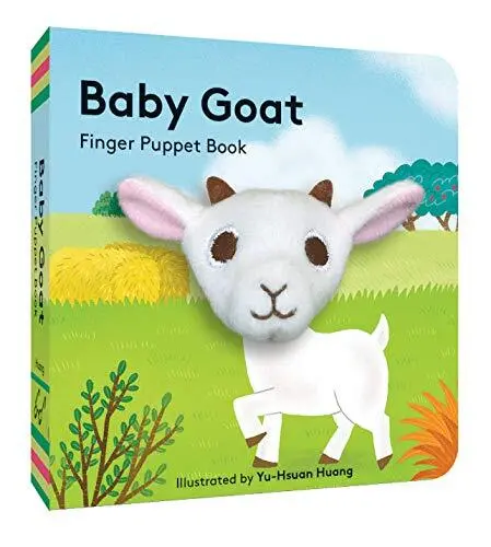 Baby Goat: Finger Puppet Book: (Best Baby Book for Newborns, Board Book with...