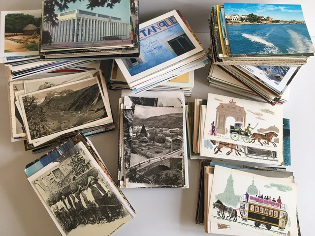 LOT 1300 CPM anciennes cartes postales semi-moderne EUR 65,00 - PicClick FR