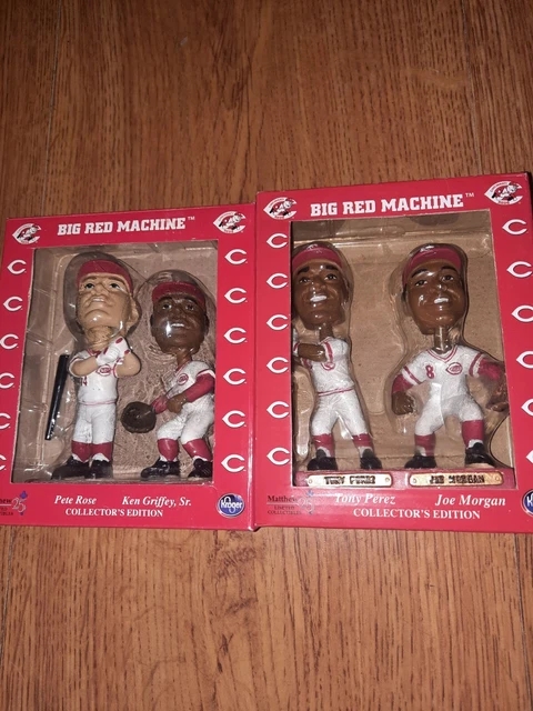 Pete Rose & Ken Griffey Sr, Tony Perez, Joe Morgan Bobble Heads. Collector Sets. Pete Rose & Ken Griffey Sr, Tony Perez, Joe Morgan Bobble Heads. Collector Sets.