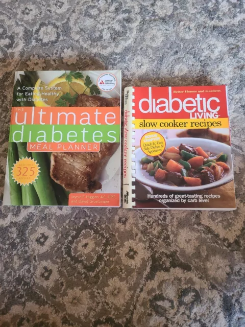 Diabetic Living Slow Cooker Recipes & The Ultimate Diabetes Meal Planner. Great