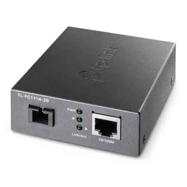 TP-Link TL-FC111A-20 10/100 Mbps WDM Media Converter - IEEE 802.3u 1550nm 20KM (