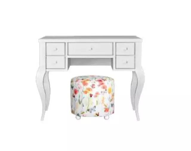 Set tavolo da trucco sgabello cameretta bambini mobili cameretta bambini moderno lusso legno