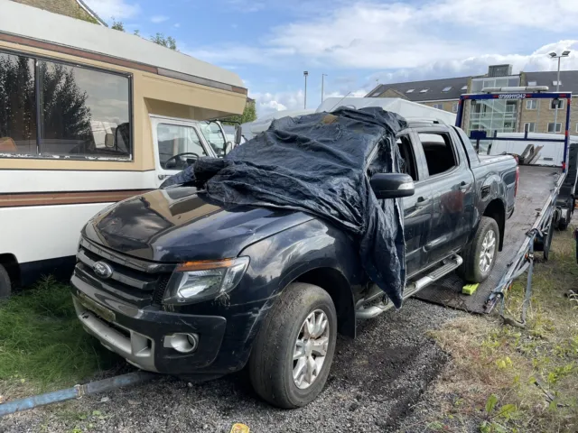 Ford Ranger Wildtrak 2016 Black 3.2TDCI 6Sp Auto Full Car Breaking