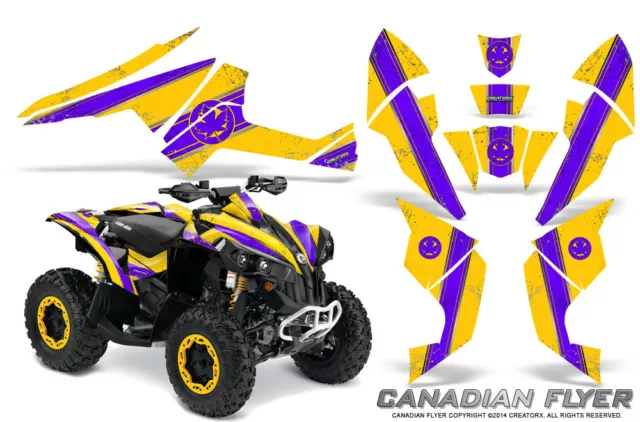Can-Am Renegade Graphics Kit by CreatorX Decals Stickers CFLYER PRY