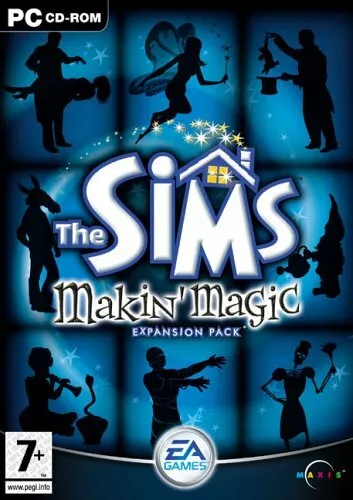 The Sims: Makin' Magic Expansion Pack (PC CD).