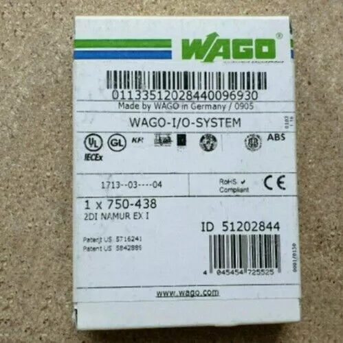 New In Box 750-438  WAGO 750-438 PLC Module 750-438 750-438