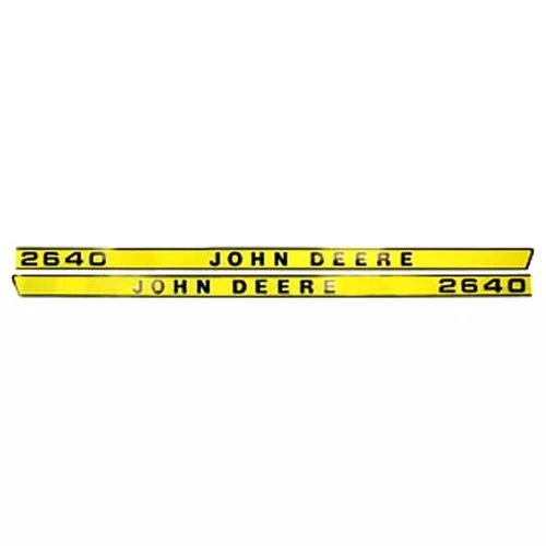 2640 Hood Decal fits John Deere 2640 JD2640E