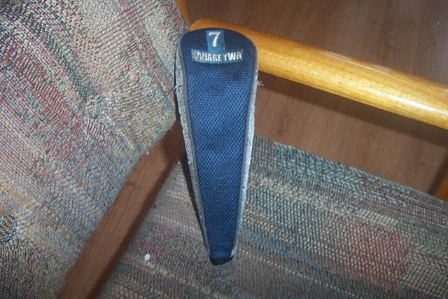 slightly used Square Two   Universal Fairway 7 wood  headcover with zipper