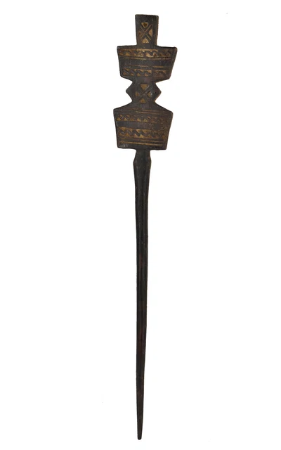 Zaramo Marriage Stick Wood Mwana Hiti African Art