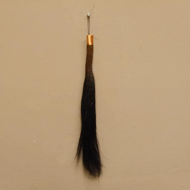 Wedel Gnu África Fliegenwedel Cola Con Montaje en Pared 2