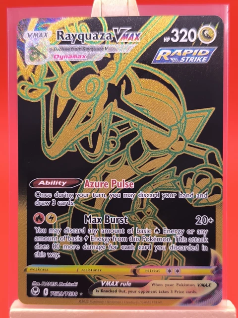 Rayquaza-VMAX TG29/TG30 Black Gold Trainer Gallery - ITA - Mint - Grad - Foto 10