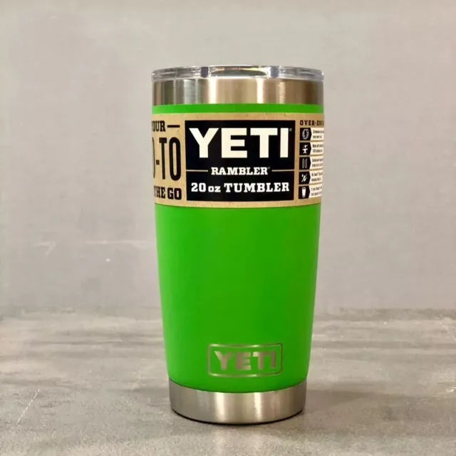 New YETI Rambler Canopy Green 20 oz Tumbler with MagSlider Lid