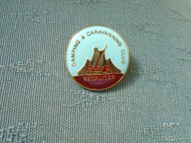 The Camping & Caravanning Club - Recruiter - Metal Pin Badge