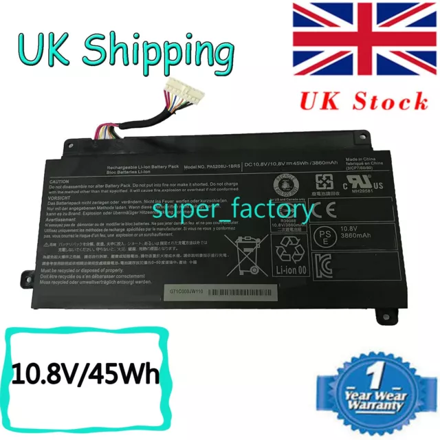 PA5208U-1BRS battery for Toshiba Satellite P55W-C5314 P55W-C5316 Chromebook CB35