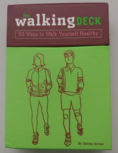 The Walking Deck: 50 Ways to Walk Yourself Healthy - Cards - GOOD
