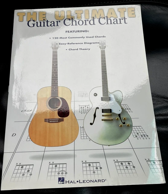 THE ULTIMATE GUITAR Chord Chart Featuring 120 Most Chords, Easy …by