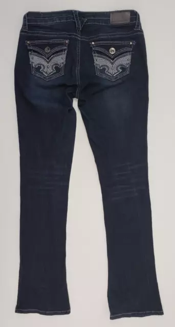 HYDRAULIC Jeans Lola Curvy Bootcut Thick Stitch Size 5/6 Womens Juniors EUC