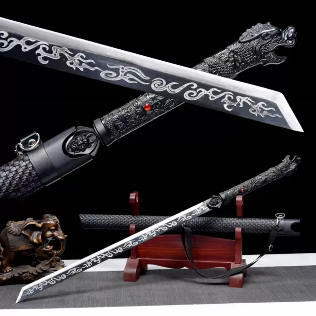 Youtou Muramasa Sword Naginata Manganese Steel Blade Sharp Battle