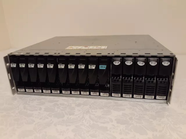 EMC2 KTN-STL4 HDD Storage Array SAN JBOD 8.6tB w 14x 600GB 1x 200GB
