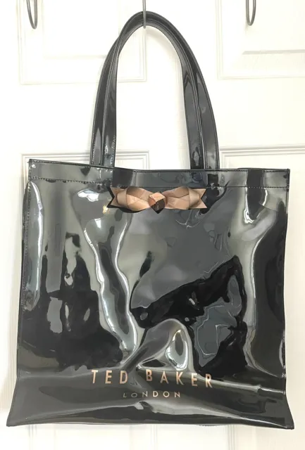 Ted Baker London Black Large Knot Bow Icon  Tote Bag